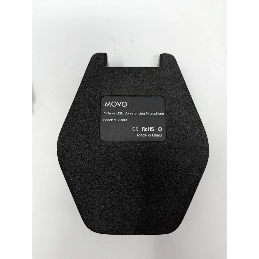 Movo MC1000 USB Conference Microphone 180° 20ft Pickup Zoom Teams Plug Play